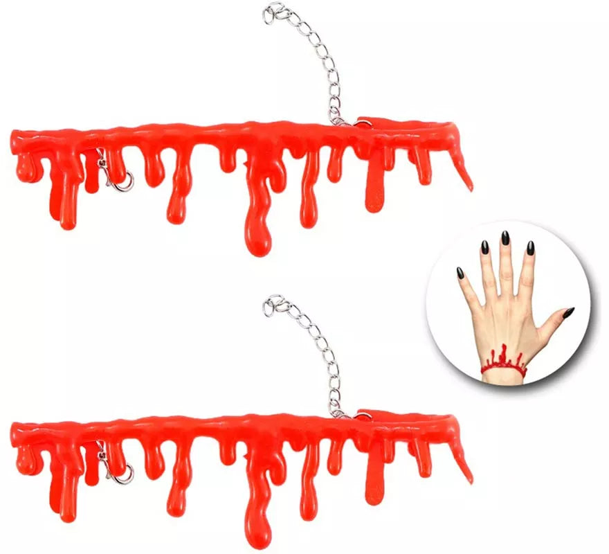 Translation missing: pt-PT.Collar y Pulsera de Sangre Chorreando