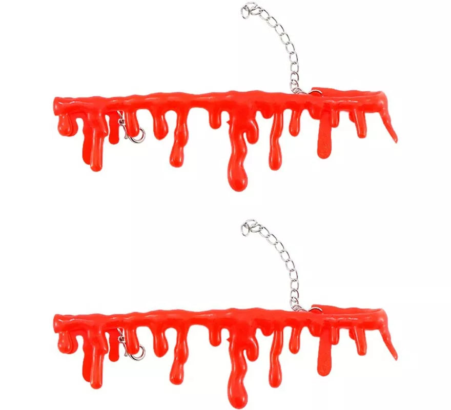 Translation missing: pt-PT.Collar y Pulsera de Sangre Chorreando