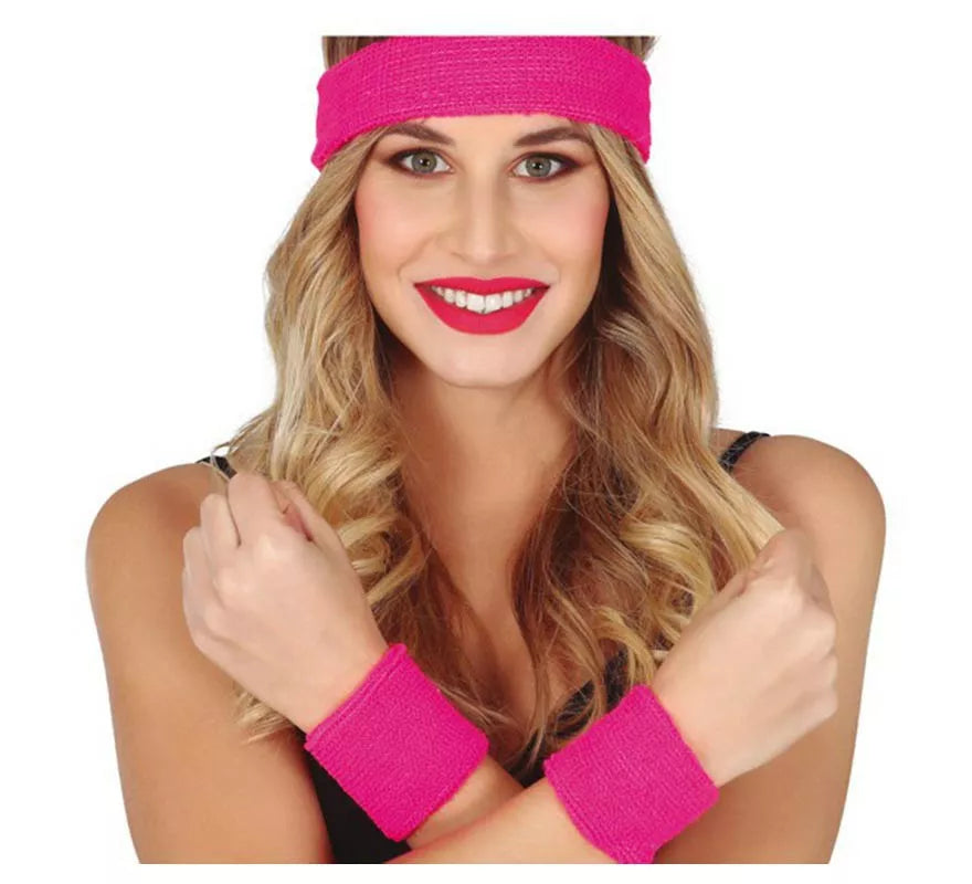 Translation missing: pt-PT.Conjunto de 2 Muñequeras y Cinta en varios colores para mujer