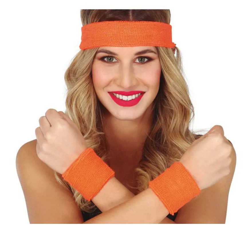Translation missing: pt-PT.Conjunto de 2 Muñequeras y Cinta en varios colores para mujer