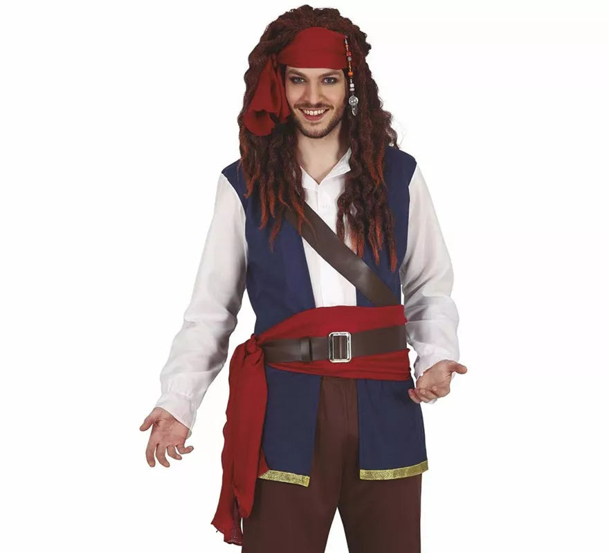 Conjunto de Pirata: Pañuelo y Faja