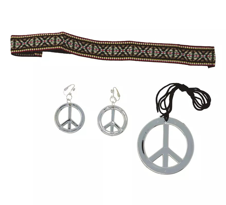 Translation missing: pt-PT.Conjunto Hippie de pendientes, collar y cinta