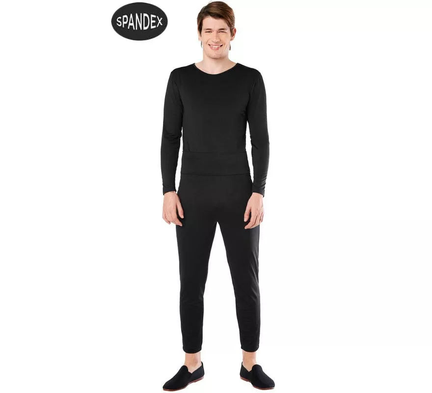 Translation missing: pt-PT.Conjunto Maillot Spandex en 2 piezas color Negro para hombre