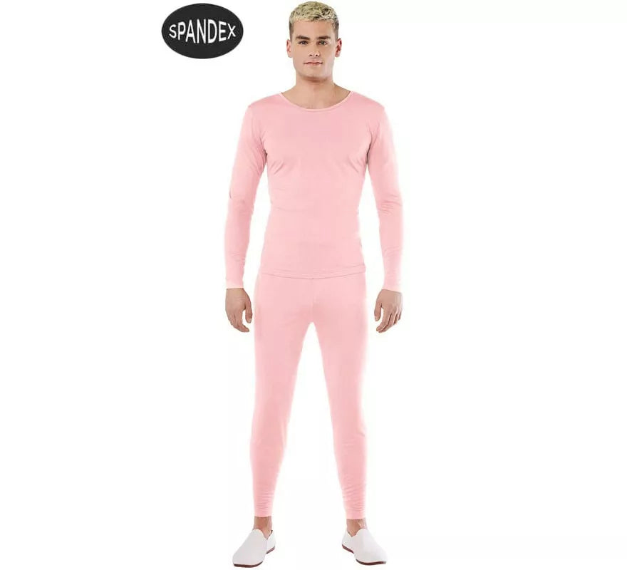 Translation missing: pt-PT.Conjunto Maillot Spandex en 2 piezas color Rosa hombre