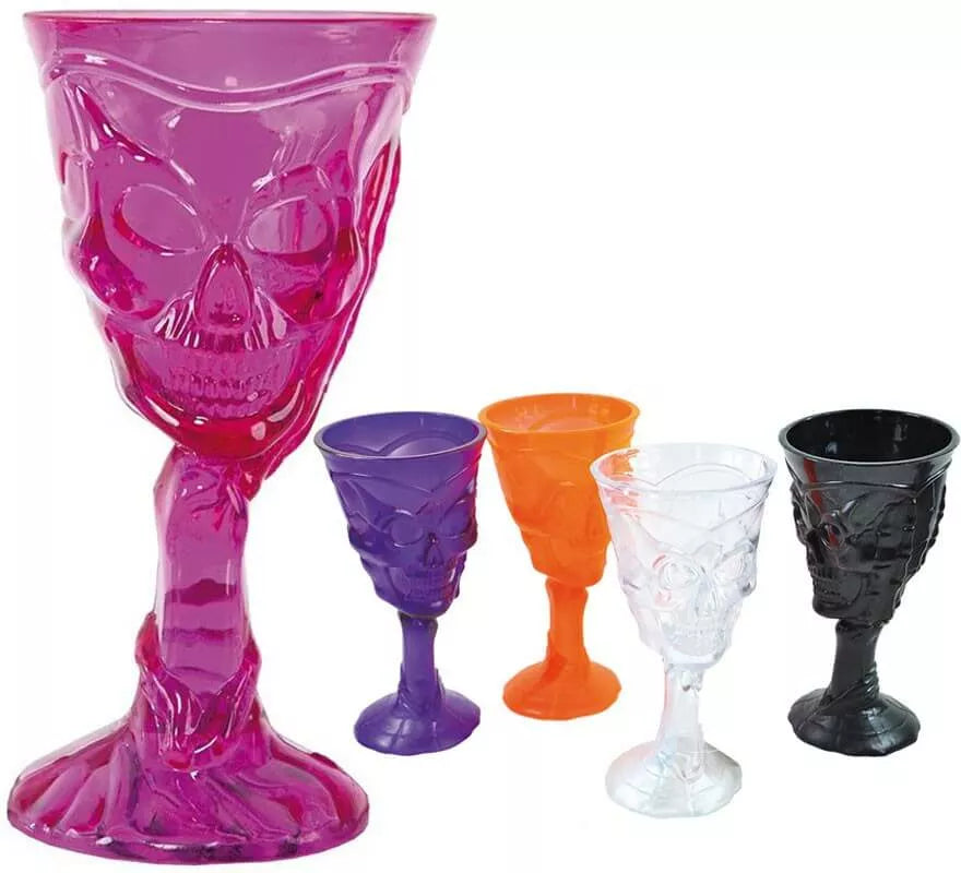 Translation missing: pt-PT.Copa de Calavera 18 cm en 4 colores surtidos
