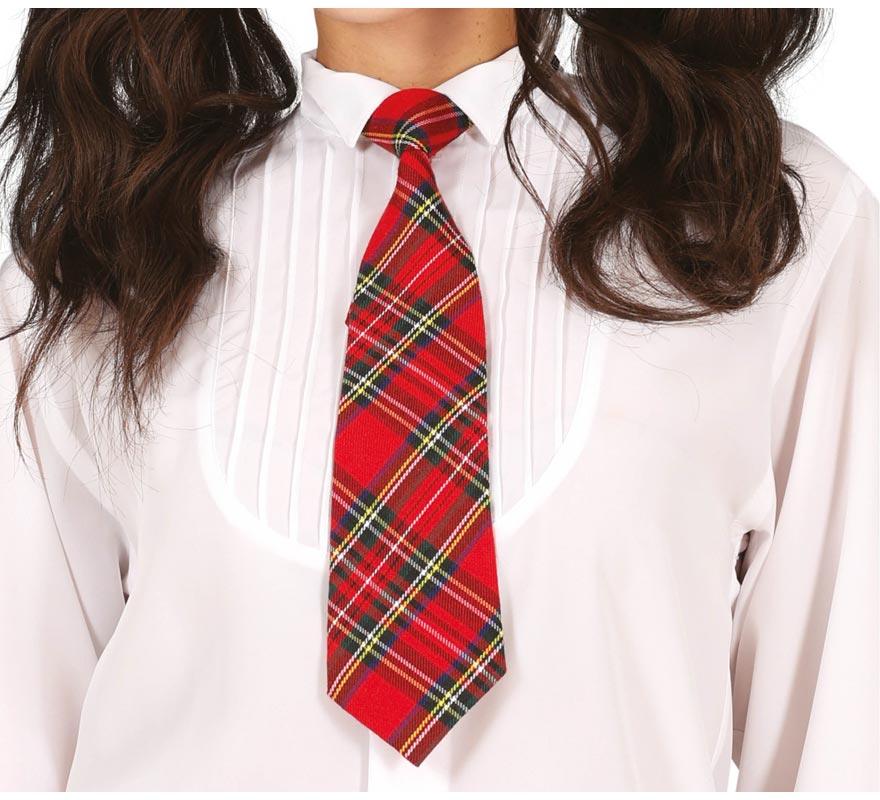 Translation missing: pt-PT.Corbata de Estudiante a cuadros de 45 cm