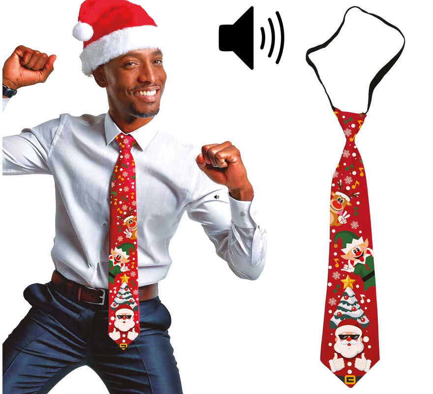 Translation missing: pt-PT.Corbata Musical de Navidad