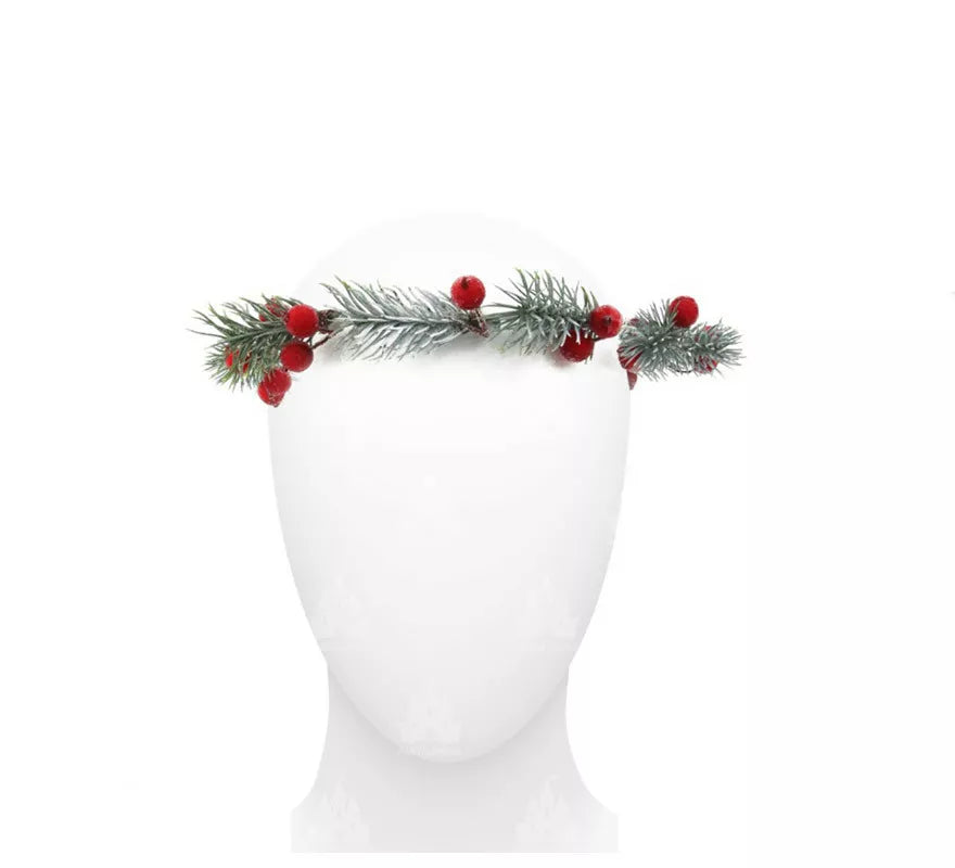 Translation missing: pt-PT.Corona Aro de Flores de Navidad
