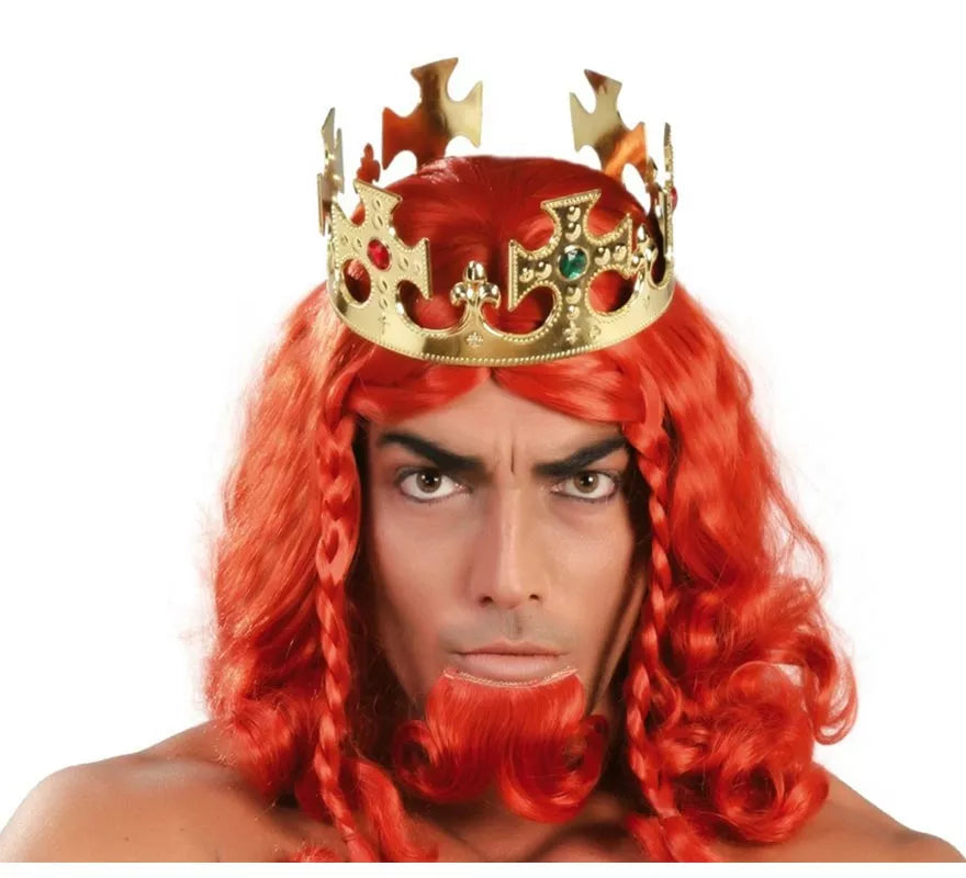 Corona de Rey dorada