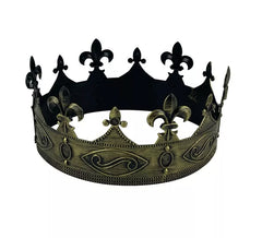 Coroa do Rei Medieval Escuro