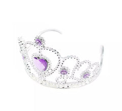 Coroa de Princesa Coração Roxo