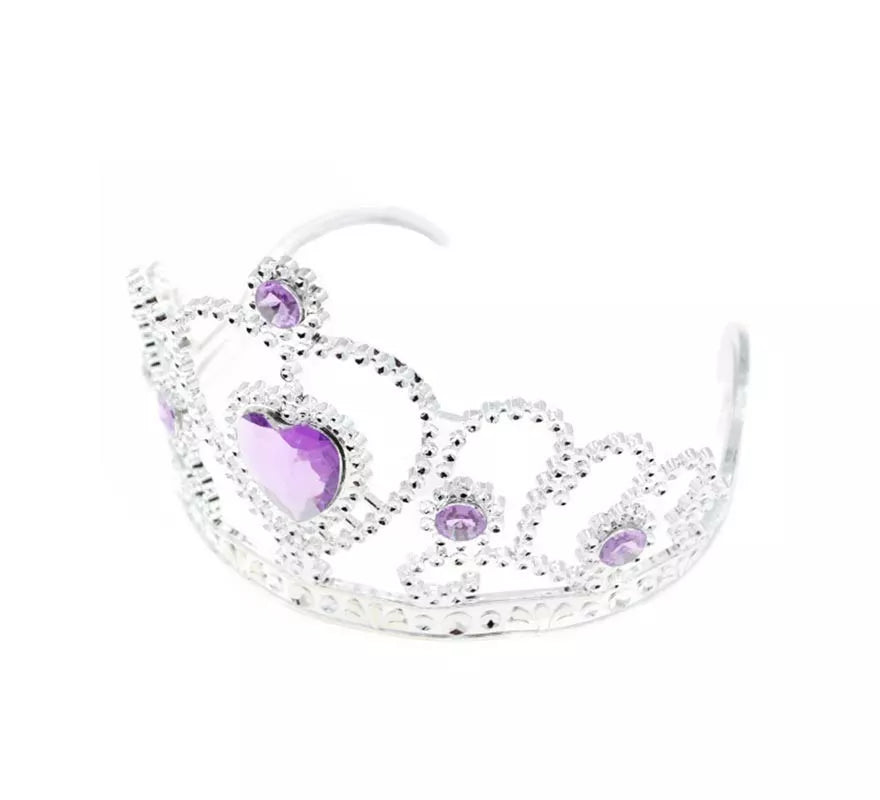 Translation missing: pt-PT.Corona Princesa Corazón morado