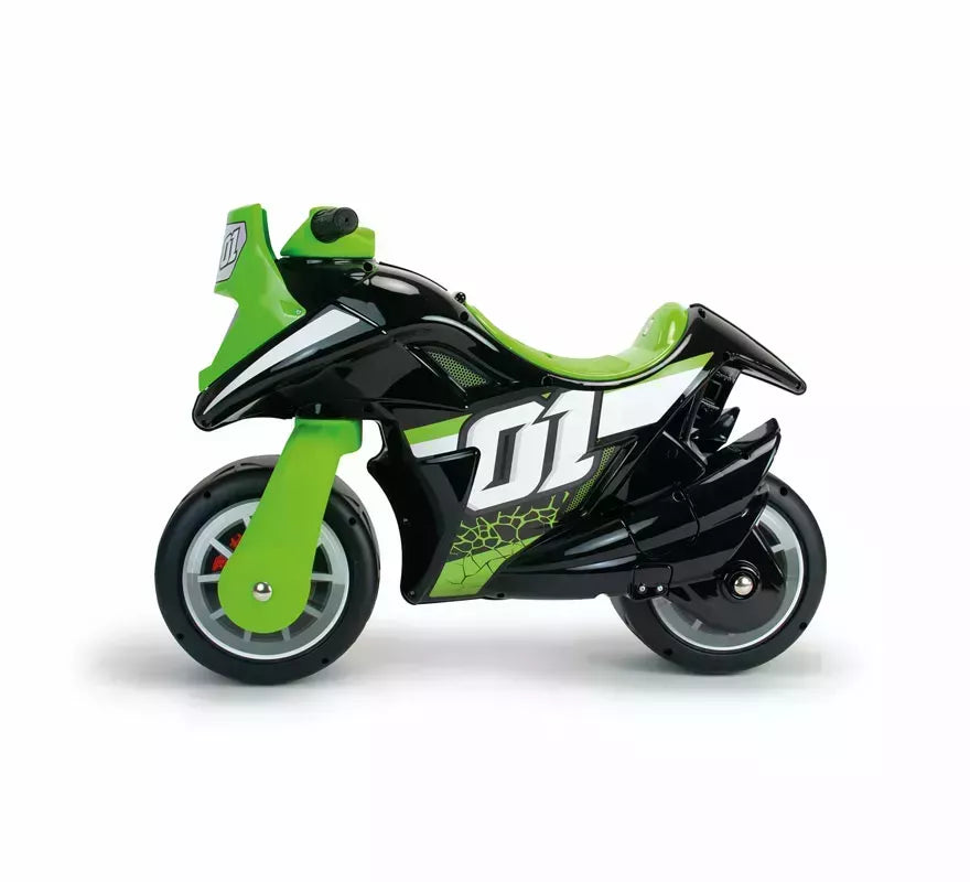 Correpasillos Moto Spline verde