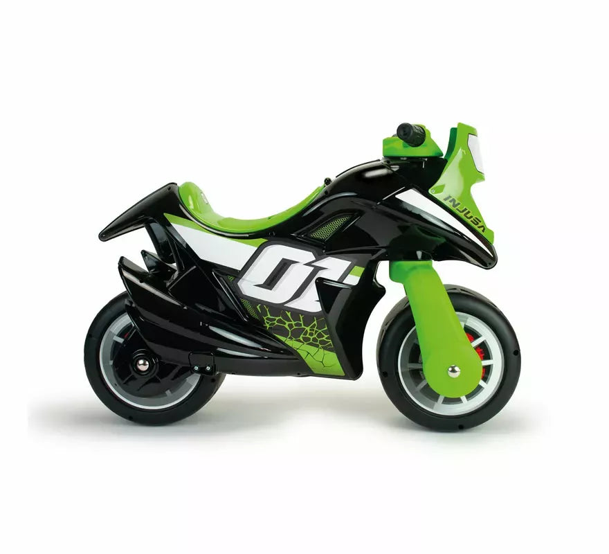 Correpasillos Moto Spline verde