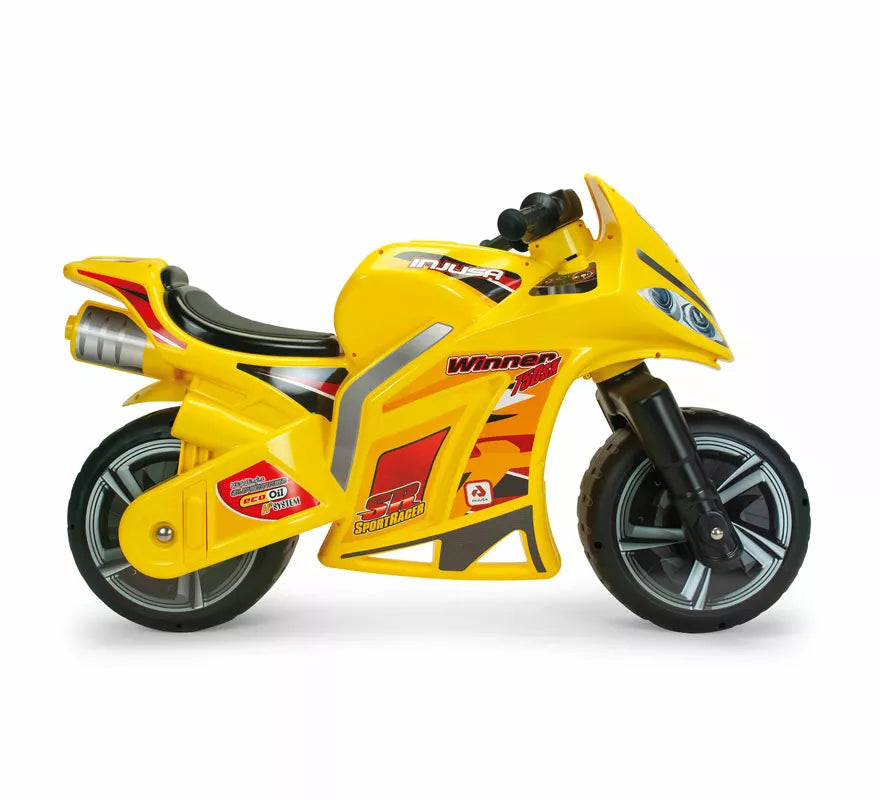 Correpasillos Moto Winner amarilla