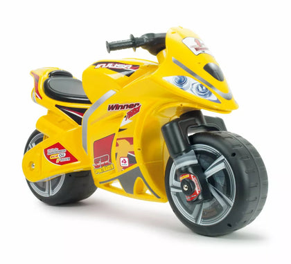 Correpasillos Moto Winner amarilla