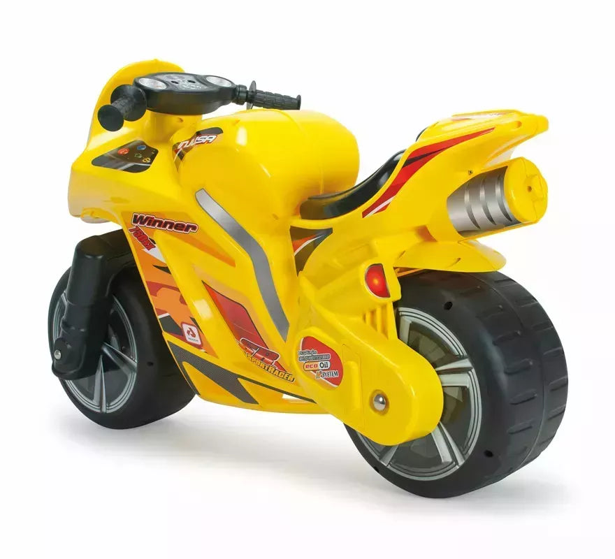 Correpasillos Moto Winner amarilla