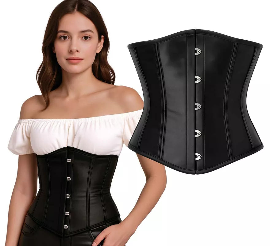 Translation missing: pt-PT.Corset Pirata negro para mujer