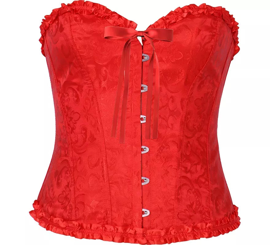 Translation missing: pt-PT.Corset rojo con Lazo para mujer