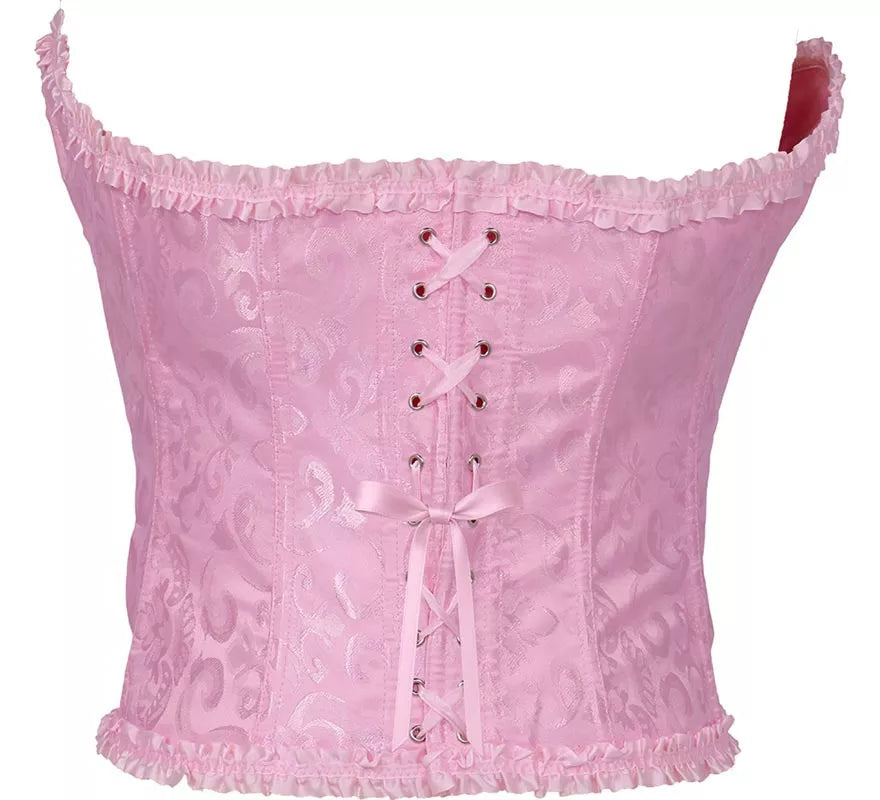 Translation missing: pt-PT.Corset rosa con Lazo para mujer
