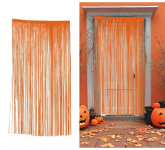 Cortina 100 X 200 cm Laranja