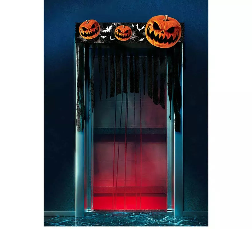Cortina Calabazas Tenebrosas de 90x30 cm