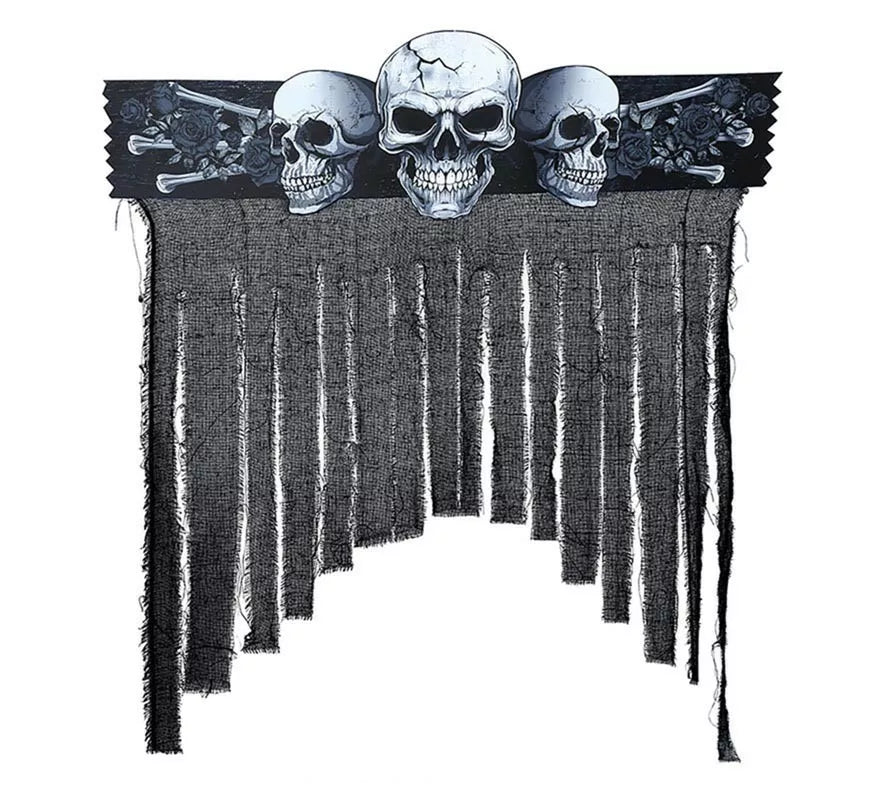 Translation missing: pt-PT.Cortina Calaveras Tenebrosas de 90x30 cm