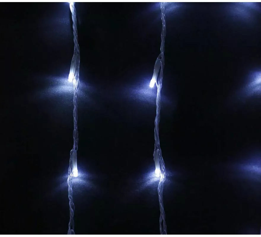 Translation missing: pt-PT.Cortina de 400 Led Cascada blanca de 3x2,20 mts