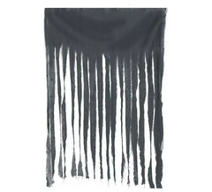 Cortina Decorativa Cinza 100X200 cm