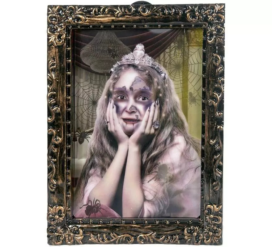 Translation missing: pt-PT.Cuadro de Princesa Zombi 27 x 35 cm