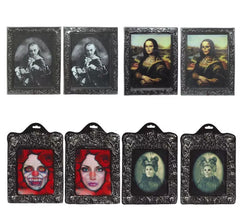 Quadro de Halloween 3D Horror de 28 X 22 cm em modelos sortidos