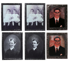 Pinturas de terror para o Dia das Bruxas 48x35 cm. 2 sortimentos