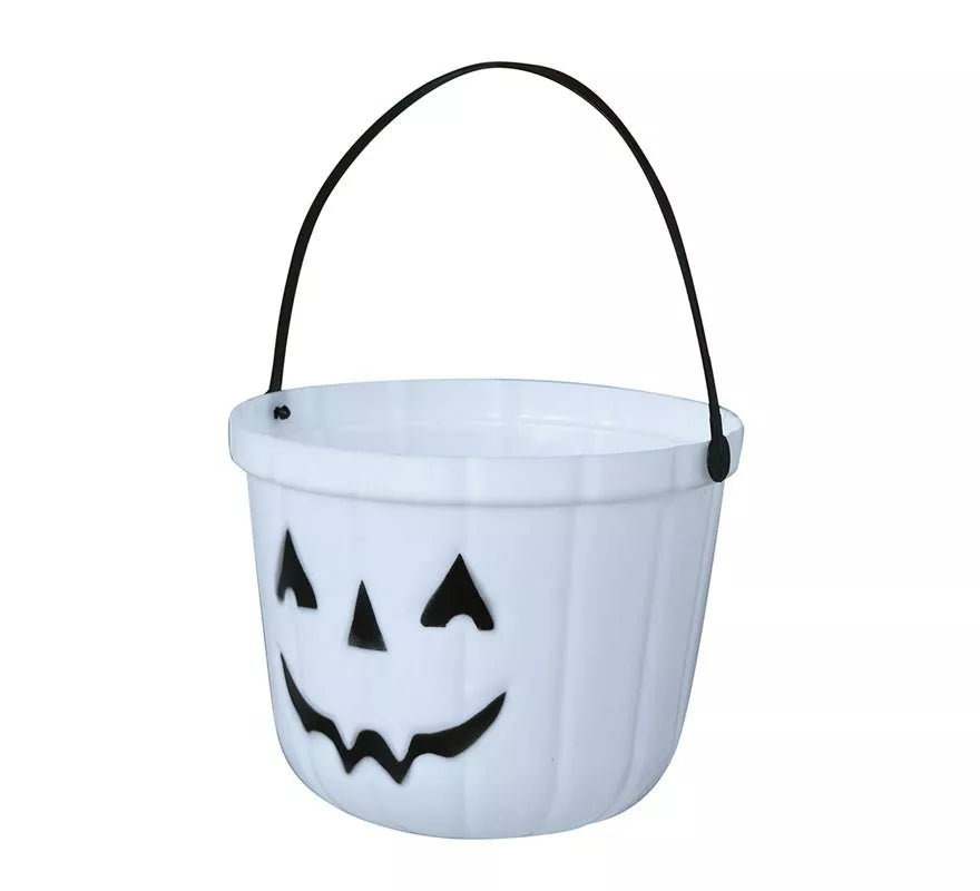 Cubo Calabaza Brilla en la Oscuridad 15X19 cms