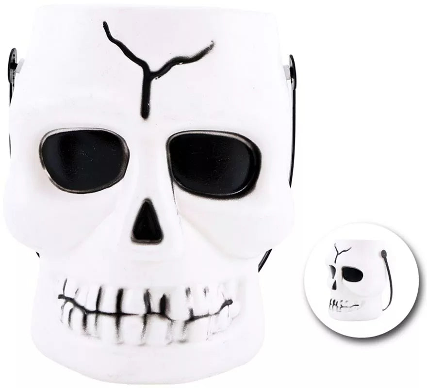 Translation missing: pt-PT.Cubo Calavera Blanca de 14x16x17 cm