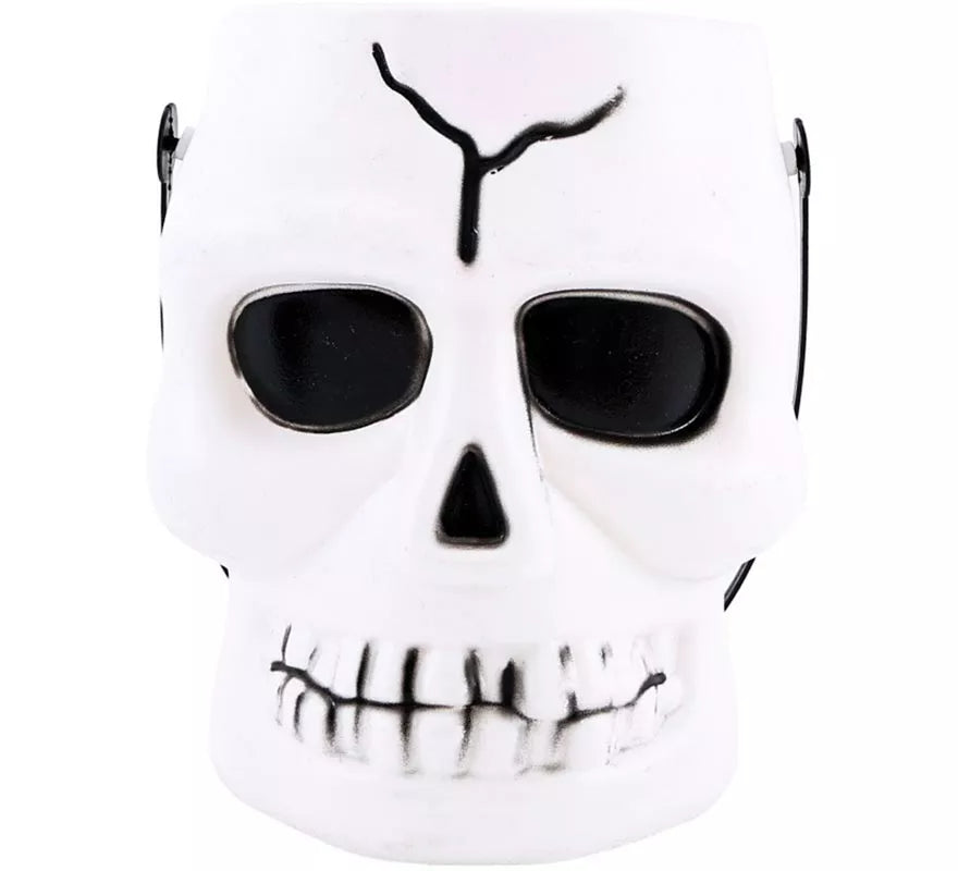 Translation missing: pt-PT.Cubo Calavera Blanca de 14x16x17 cm