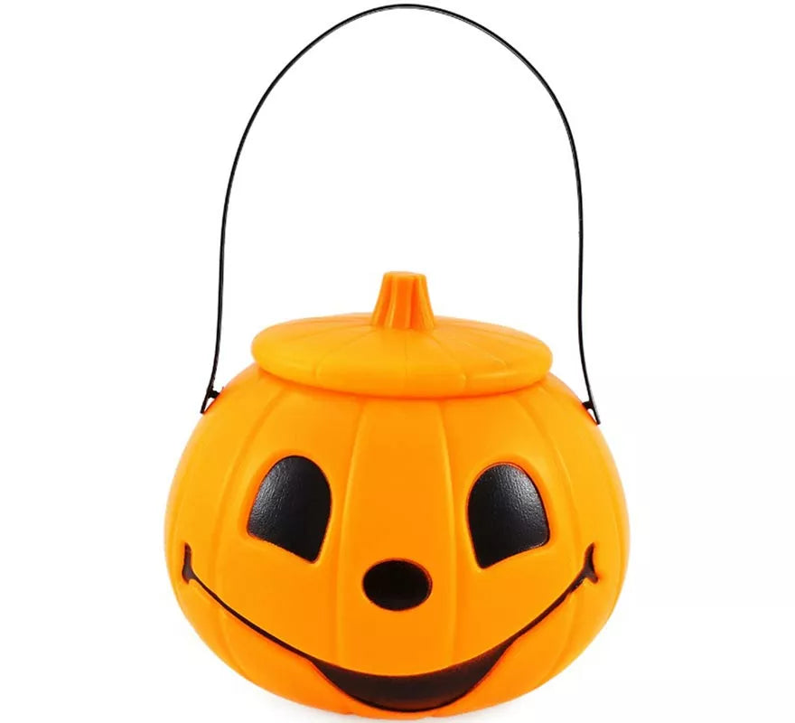 Translation missing: pt-PT.Cubo de Calabaza naranja con Tapa