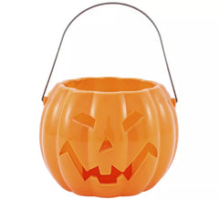 Cubo Luz Calabaza Sensor de 16,5 x 9 x 20 cm