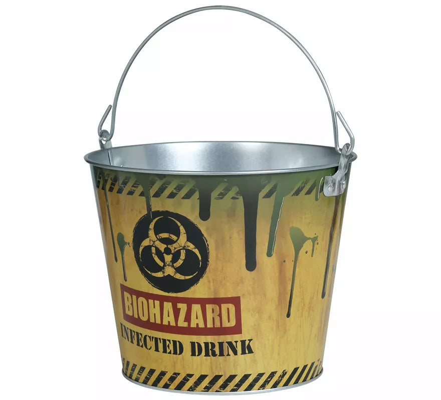 Translation missing: pt-PT.Cubo Metal Biozard amarillo de 19X23 cm