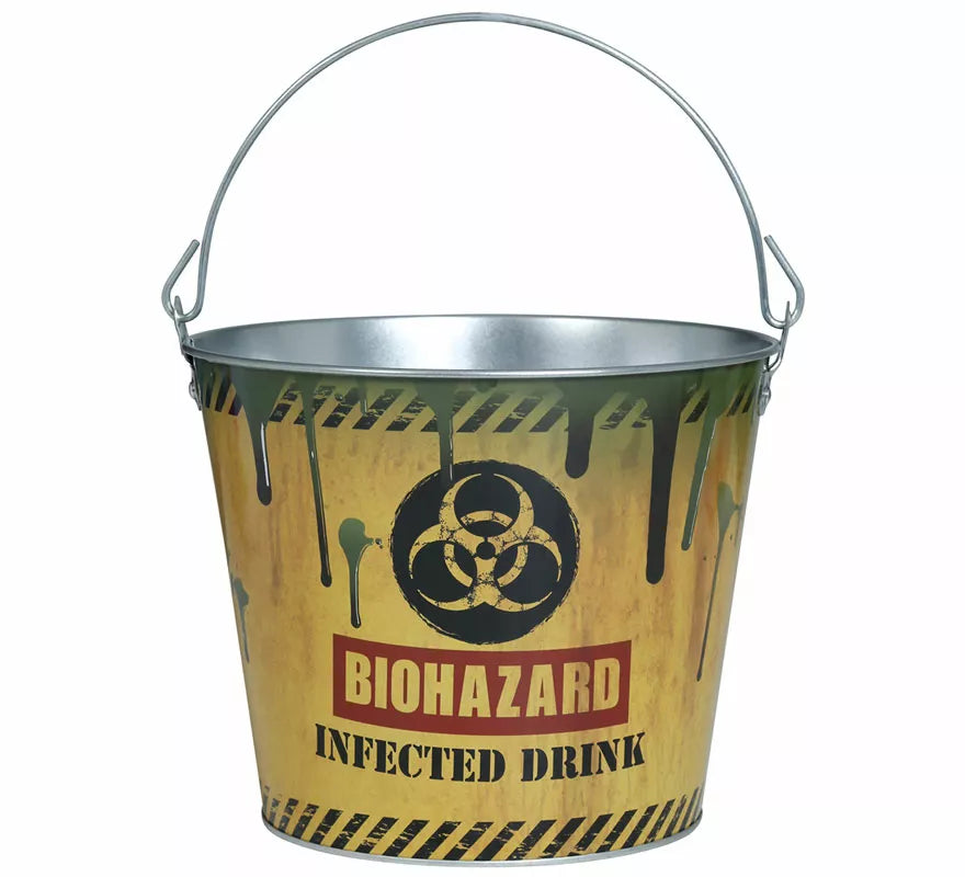 Translation missing: pt-PT.Cubo Metal Biozard amarillo de 19X23 cm