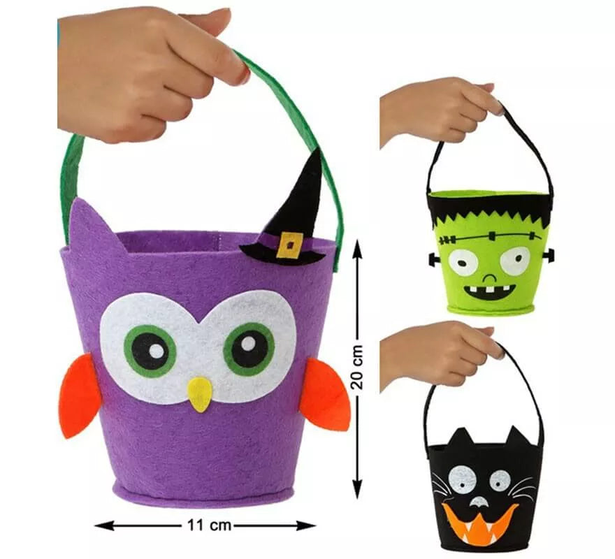 Translation missing: pt-PT.Cubo recoge caramelos en 3 modelos surtidos 20 cm