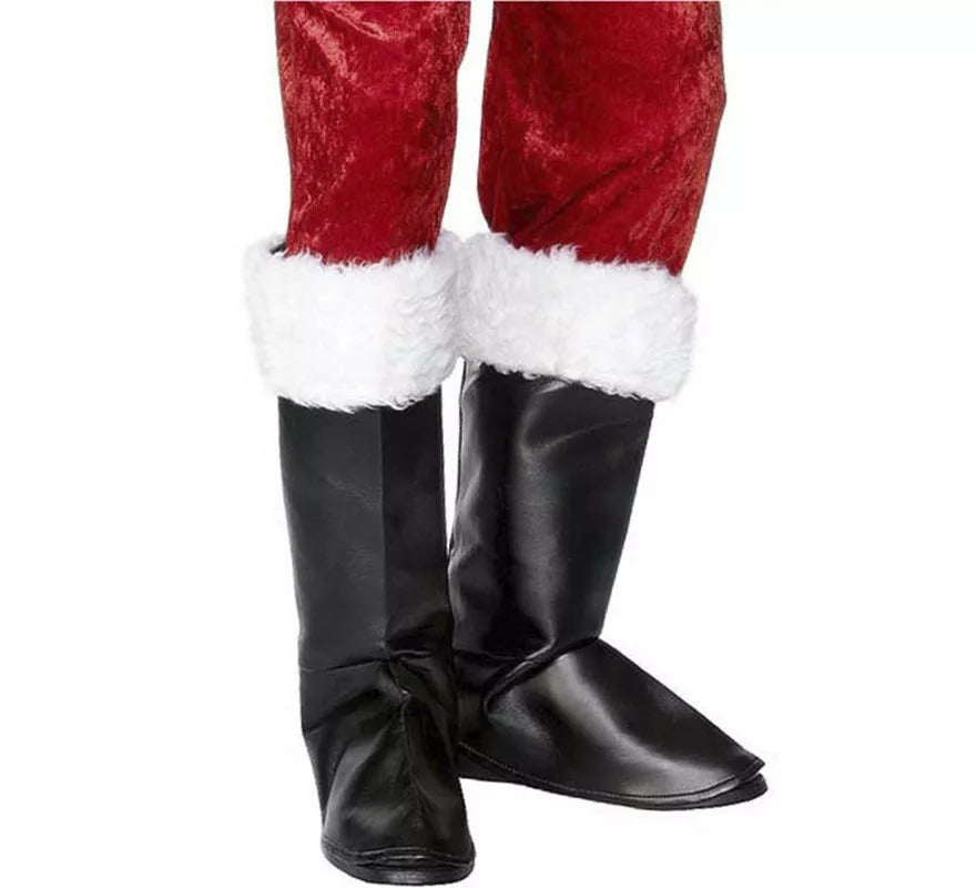 Translation missing: pt-PT.Cubrebotas Negras para Papá Noel Infantil de 30 cm
