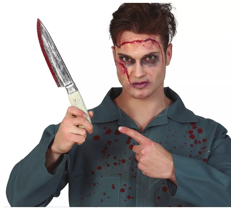 Translation missing: pt-PT.Cuchillo de Cocina con Sangre de 33 cm