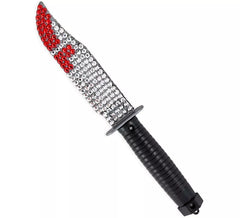 Faca de Sangue com Diamantes