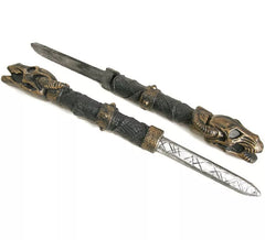 Adaga com 2 facas 60 cm
