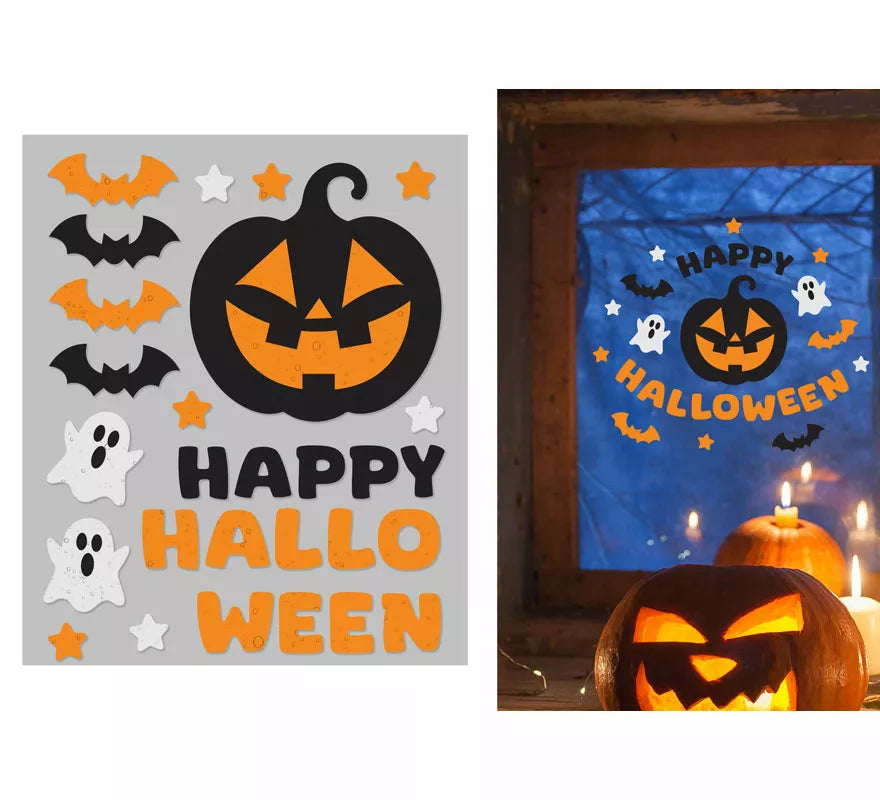 Translation missing: pt-PT.Decoración Gel Happy Halloween 25x30 cm