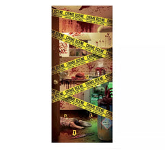 Decoração de porta ''Cena de crime'' 80x180 cm