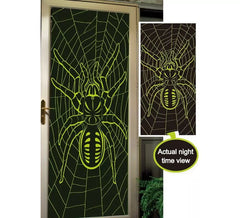 Decoração de porta aranha UV 75X150 cm
