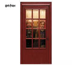 Decoração da porta da cabine telefônica de Harry Potter