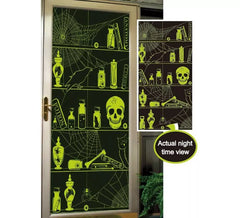Decoração de porta de estante UV 75X150 cm