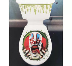 Decoração de WC Halloween
